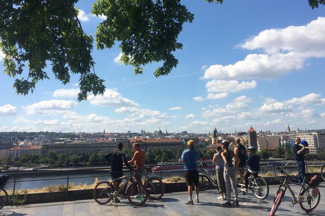 Prague E-Bike Tour - Stunning Viewpoints (small group) - Safety briefing, quick bike lesson, and hearing the guide clearly