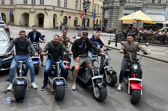 Prague E-Scooter Adventure: Fun & Easy Sightseeing 3Hours Tour - Starting at Uhelný trh: the training that makes it feel easy