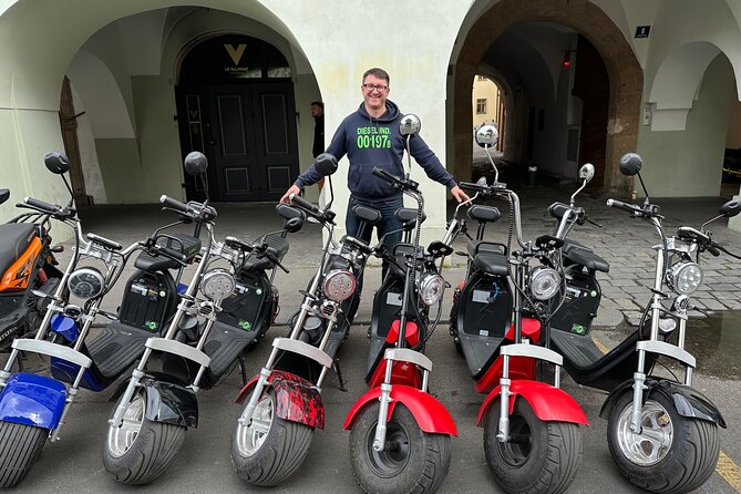 Prague E-Scooter Adventure: Fun & Easy Sightseeing 3Hours Tour - 3 hours, 15 stops: how the timing really works