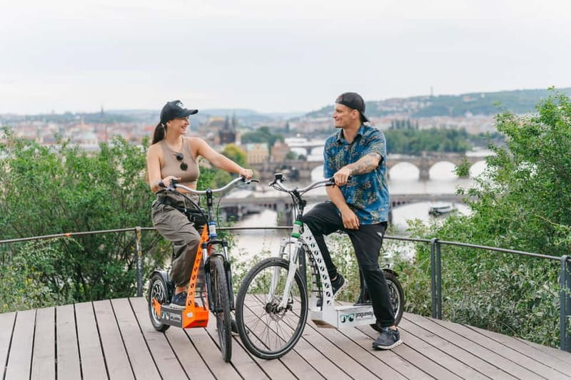 Prague: E-Scooter Grand City & Panoramas Small-Group Tour - Old Town on wheels: seeing more without feeling rushed