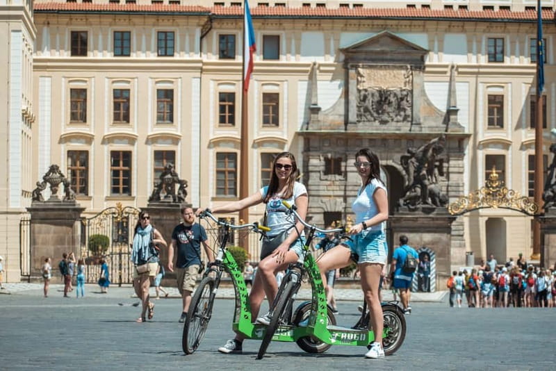 Prague: E-Scooter HUGO Bike Rental - E-scooters in Prague: why this beats walking (most of the time)