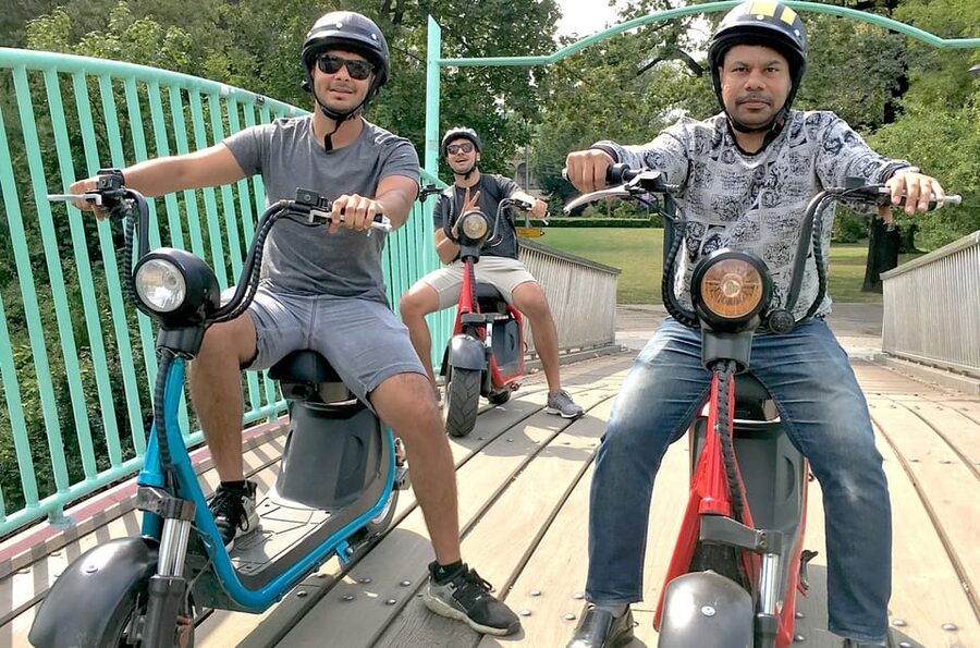 Prague Electric Scooter and eBike Grand Tour - National Theater, St. Nicholas Church, and the “feel” of Old Town