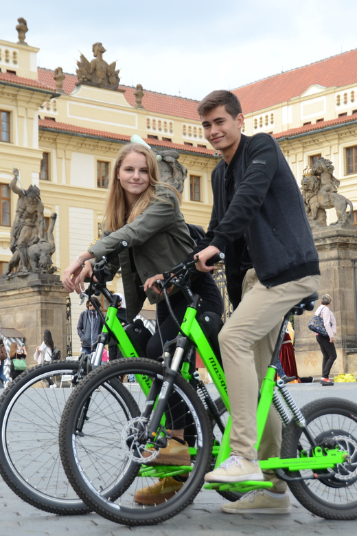 Prague Electric Scooter and eBike Grand Tour - Choosing between eScooter, trike, and eBike (and what that changes for you)
