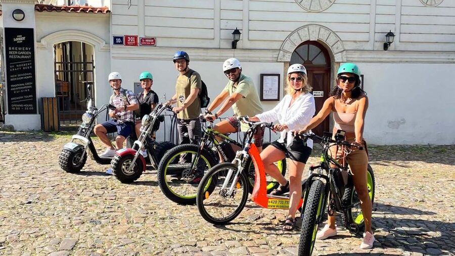 Prague: Electric Scooter & Cruiser Fat eBike Rental - Where you start in Prague (and why Lesser Town is smart)