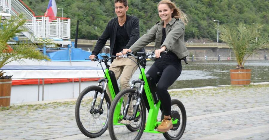 Prague: Electric Scooter & Cruiser Fat eBike Rental - Hill power in Prague: why Petřín and Letná Park are so popular