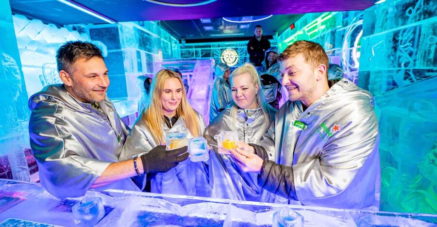 Prague: Entry ticket to Ice Pub Prague with Nightclub Option - IcePub Prague at Karlovy lázně: what you’re walking into