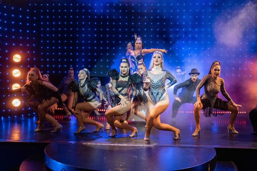 Prague: Evening Czech Cabaret Show at the Hybernia Theater - Singing, burlesque dancing, and comedy with real stage energy