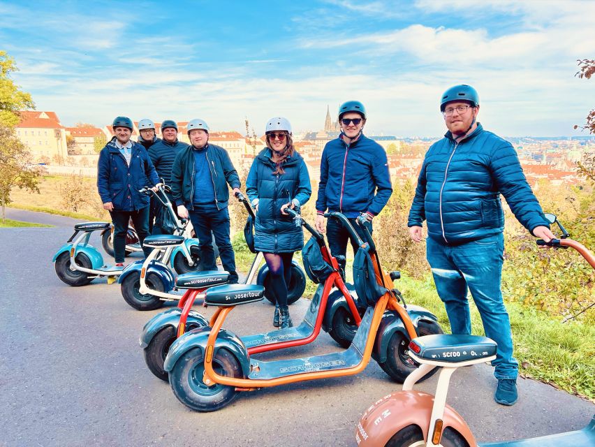 Prague: Fat Tire E-Scooter Guided Tour - Cultural stops: Rudolfinum, Charles University, and Straka Academy