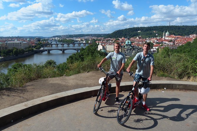 Prague Fat Tire or Regular Scooter City Tour - Charles Bridge: the photo break that actually includes walking time
