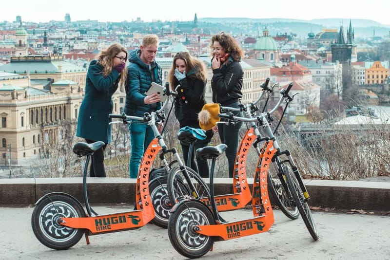 Prague: Fat Tire or Regular Scooter Tour with A Local Guide - Why an e-scooter tour works so well in Prague