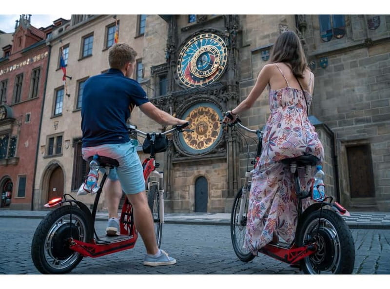 Prague: Fat Tire or Regular Scooter Tour with A Local Guide - Wenceslas Square and the ride back: what you’ll understand after