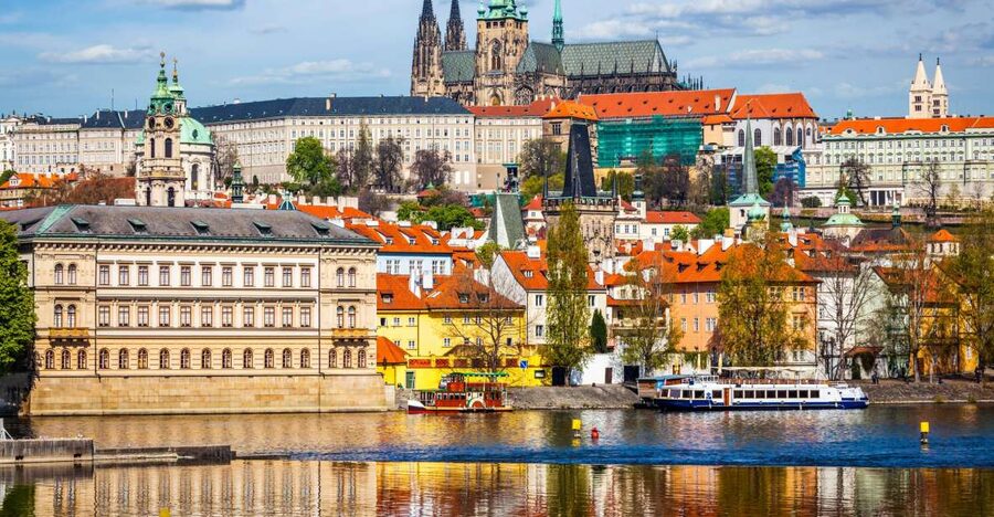 Prague: Full-Day Tour with Lunch and River Boat Cruise - Tram up to Prague Castle: the practical shortcut that feels magical