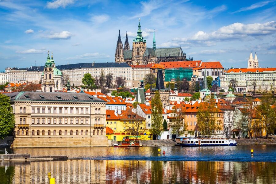 Prague: Full-Day Tour with Lunch and River Boat Cruise - Vltava river cruise: Prague Castle and Charles Bridge from a different angle