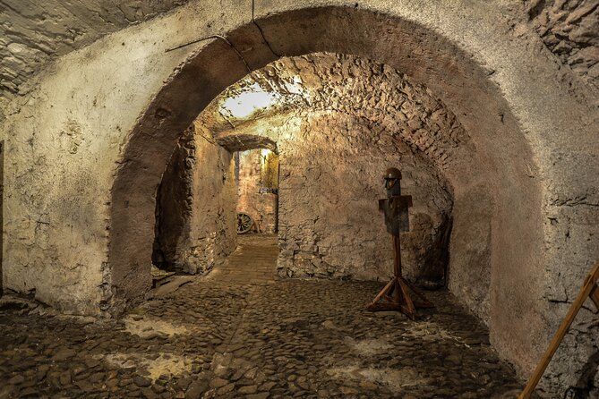 Prague Ghosts, Legends, Medieval Underground and Dungeon Tour - The plague doctor stop and the secret alchemist laboratory below