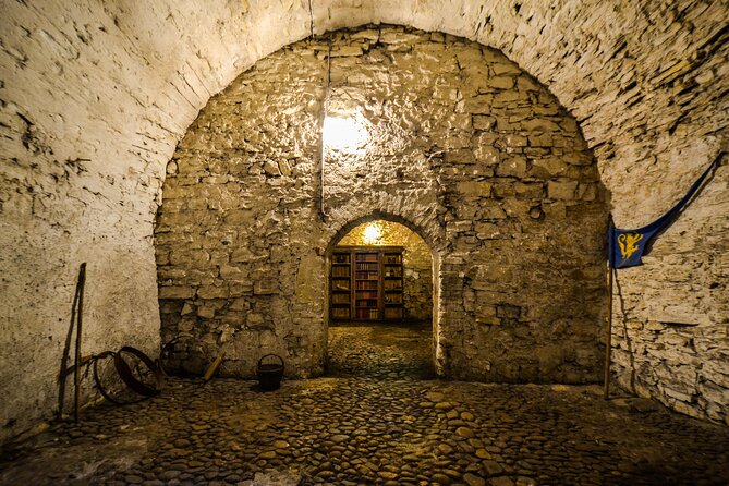 Prague Ghosts, Legends, Medieval Underground and Dungeon Tour - Inside the candlelit dungeon: torture methods and execution instruments