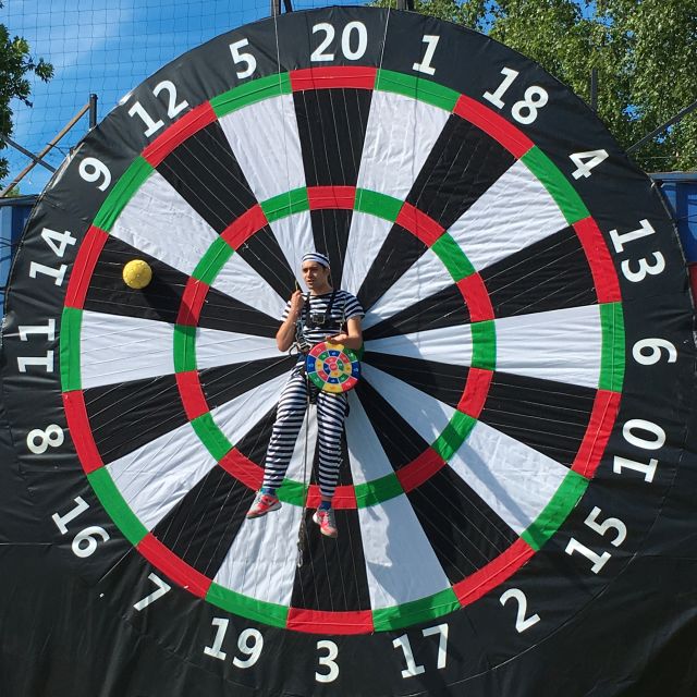 Prague : Giant Foot Darts and Giant Beer Pong Game - Booking advice: pick the right option and protect your shoe soles