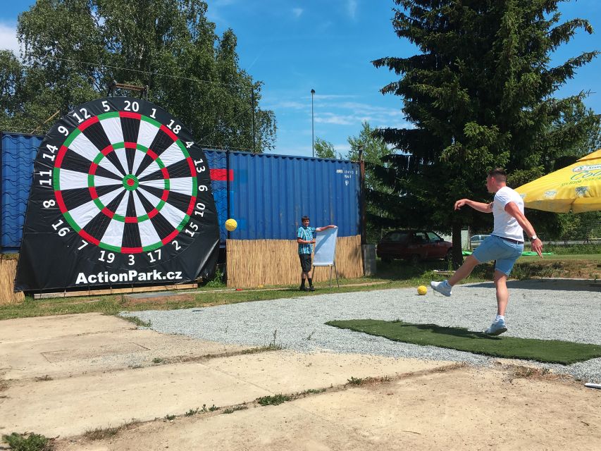 Prague : Giant Foot Darts and Giant Beer Pong Game - Price and value: what $88 buys you in real terms