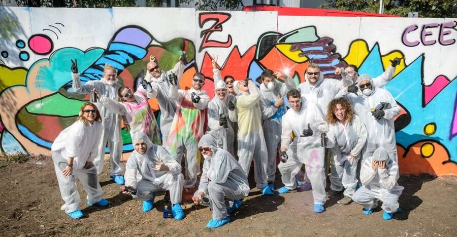Prague Graffiti Workshop For Groups & Team-Building Groups - Key things that make this workshop click