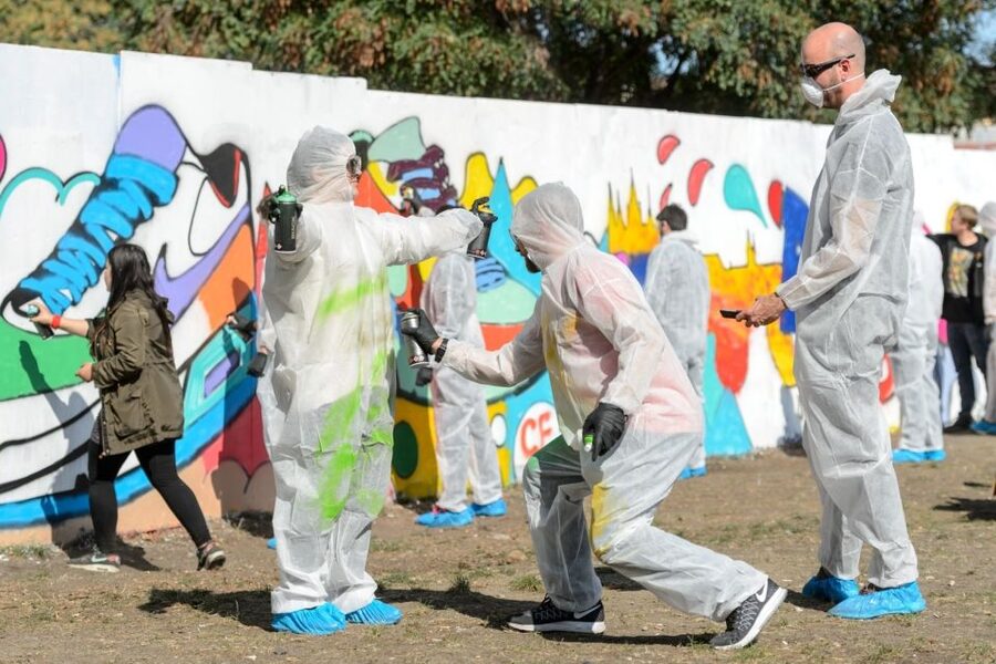 Prague Graffiti Workshop For Groups & Team-Building Groups - How to get the most from your session (without being the loudest artist)