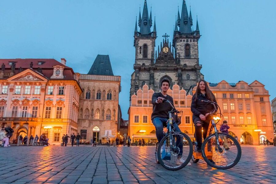 Prague: Grand Segway and eScooter Live Guided City Tour - Where you start: Euro Segway Prague by the Embassy of Japan