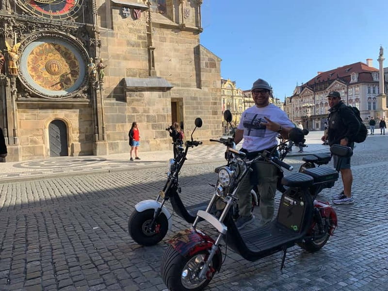 Prague: Guided Fat Tire e-Scooter Tour - Petrin Park to the Narrow Streets: John Lennon Wall and Charles Bridge