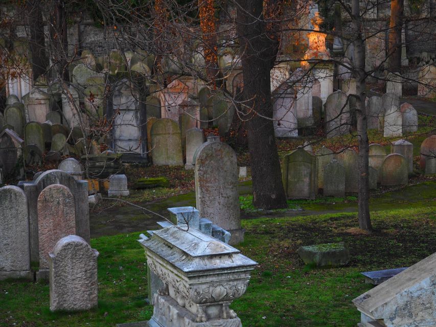 Prague: Guided Walking Tour of Prague's Jewish Quarter - The Old Jewish Cemetery: where the number hits you