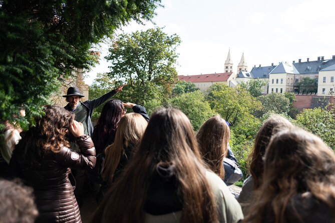 Prague Half Day City Tour Including Vltava River Cruise - Prague Castle grounds: big views, but plan for slopes and stones