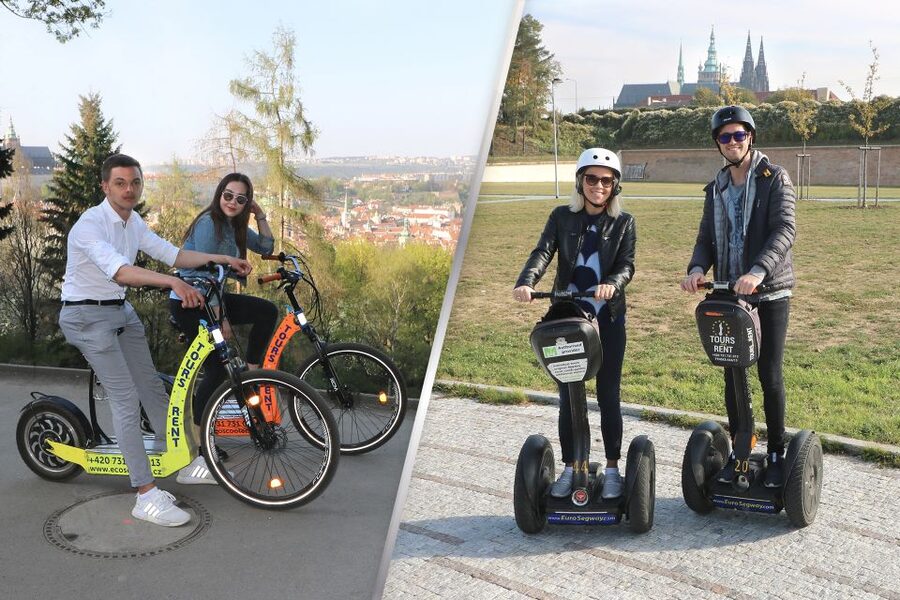 Prague: Half-Day Guided Tour by Segway and E-Scooter - Strahov Monastery and monastery beer: a calm pause with character