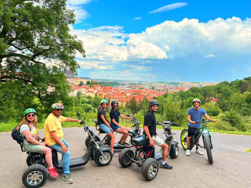 Prague: Heart of Prague Electric Tricycle Scooter Tour - Why an electric tricycle works so well in Prague