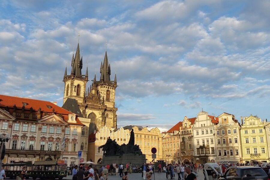 Prague: Historic City Center Bus Tour with Top Sights - Old Town Square to the Cobblestone Web: Astronomical Clock and Municipal House