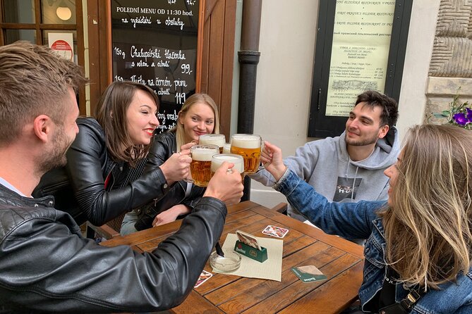 Prague Historic Pub Tour with Drinks Included - Nove Město Alleyways: First Pub Stop and Local Legends