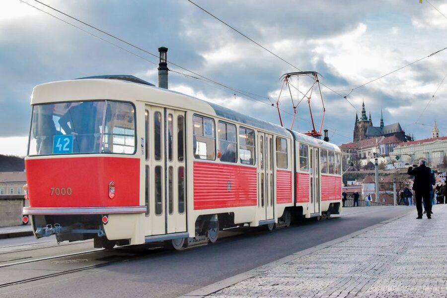 Prague: Hop-on Hop-Off Historical Tram Ticket for Line 42 - Finding Tram 42: Náměstí Republiky and the 30-Minute Rhythm