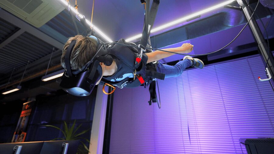 Prague: Hurricane Factory Parachute Jump VR Simulator - Coaching in Czech or English: getting the most out of your run
