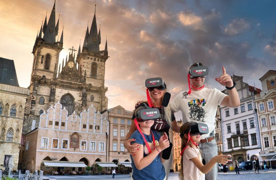 Prague: Immersive History Walking Tour and VR - Wenceslas Square and the “why” behind the story