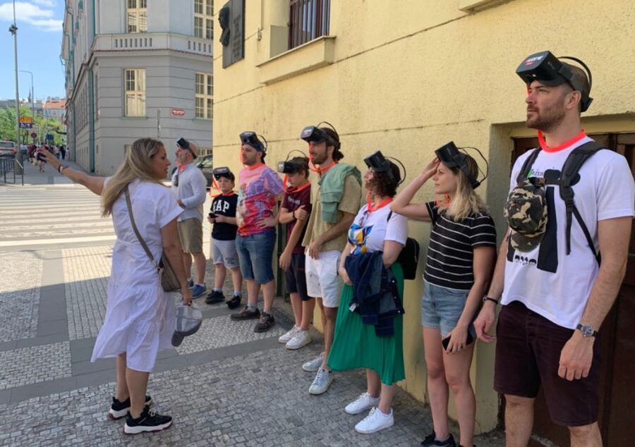 Prague: Immersive History Walking Tour and VR - Prague National Museum stop: learning the city through what it preserved