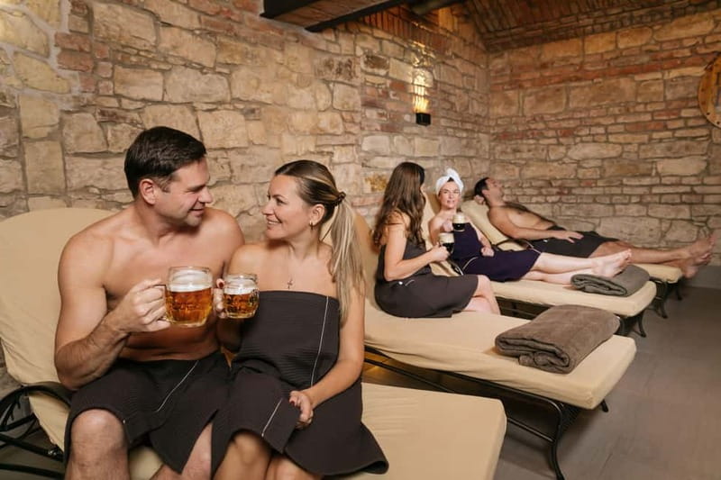Prague: Lázně Pramen. Wine, Beer bath and Wellness SPA - A One-Hour Prague Spa That Centers on Beer and Wine