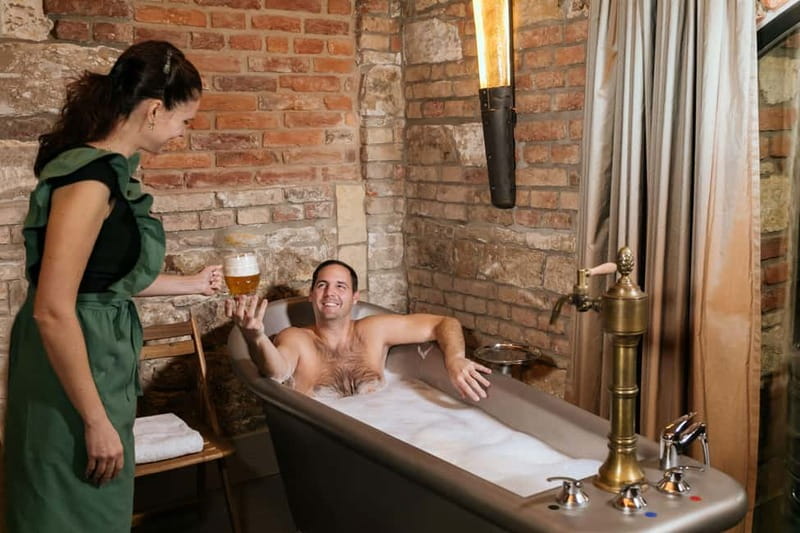 Prague: Lázně Pramen. Wine, Beer bath and Wellness SPA - Finding Lazne Pramen Praha Near I.P. Pavlov
