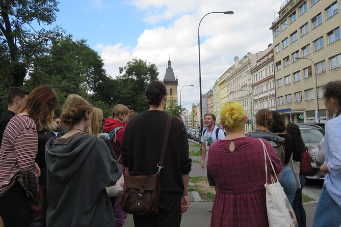 Prague Literary & Historical Tours - Comprehensive Route - The Heydrich Terror memorial stop and the crypt break