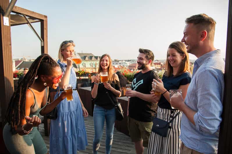 Prague: Local Pub Walking Tour with 5 Beers - Starting Where Kafka Watches: The Meeting Point You Can’t Miss