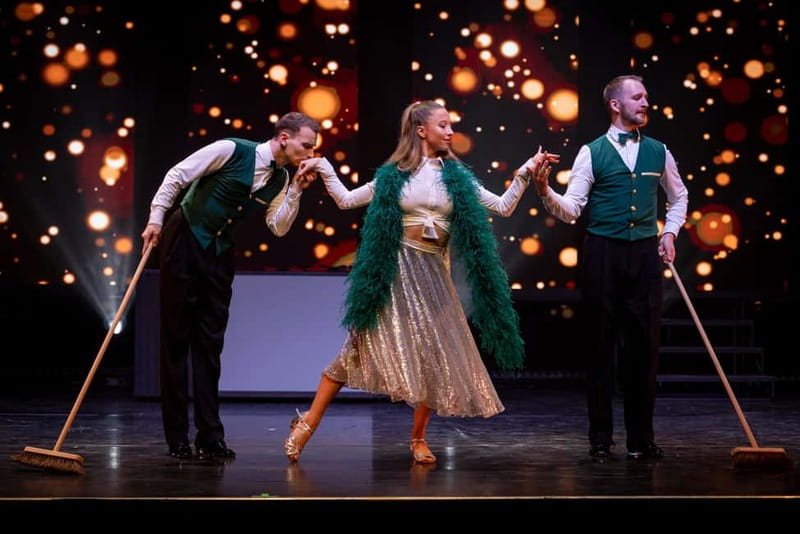 Prague: Love2dance Show In Hybernia Theatre - After the curtains: meet & greet included