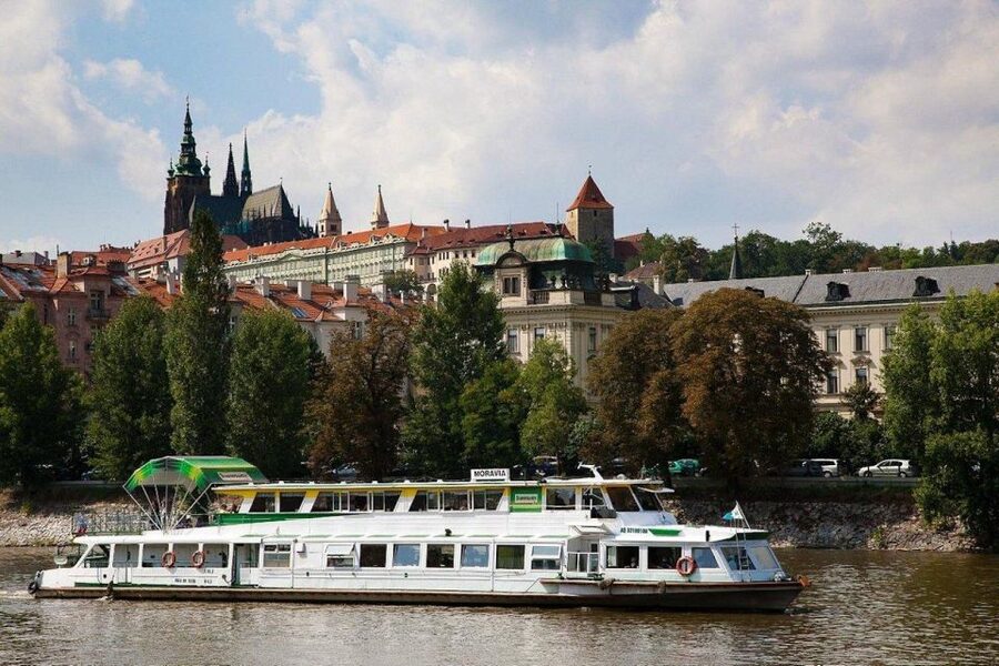 Prague: Lunch Cruise on Vltava River with open Buffet - Lunch Cruise on Vltava: Why this 110-minute ride works