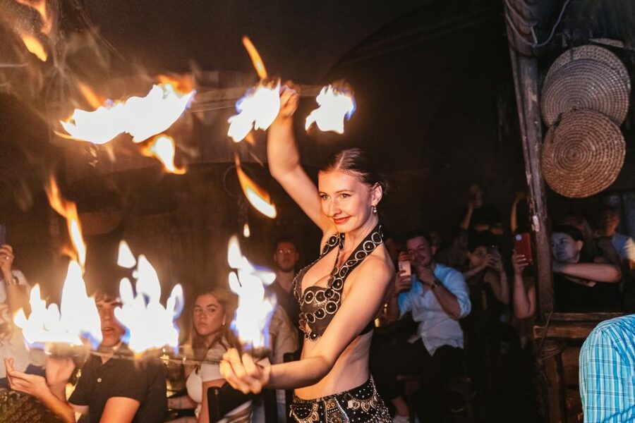 Prague: Medieval Dinner with Unlimited Drinks - Seating, crowding, and the dark-tavern lighting factor