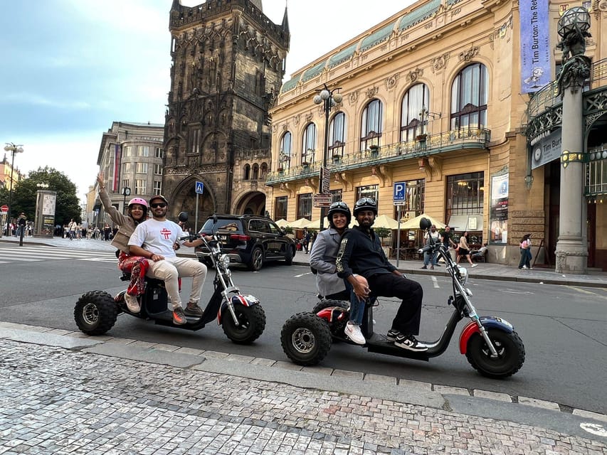 Prague Monastery & Panoramic Viewpoint Electric Trike Tour - Key highlights worth getting excited about