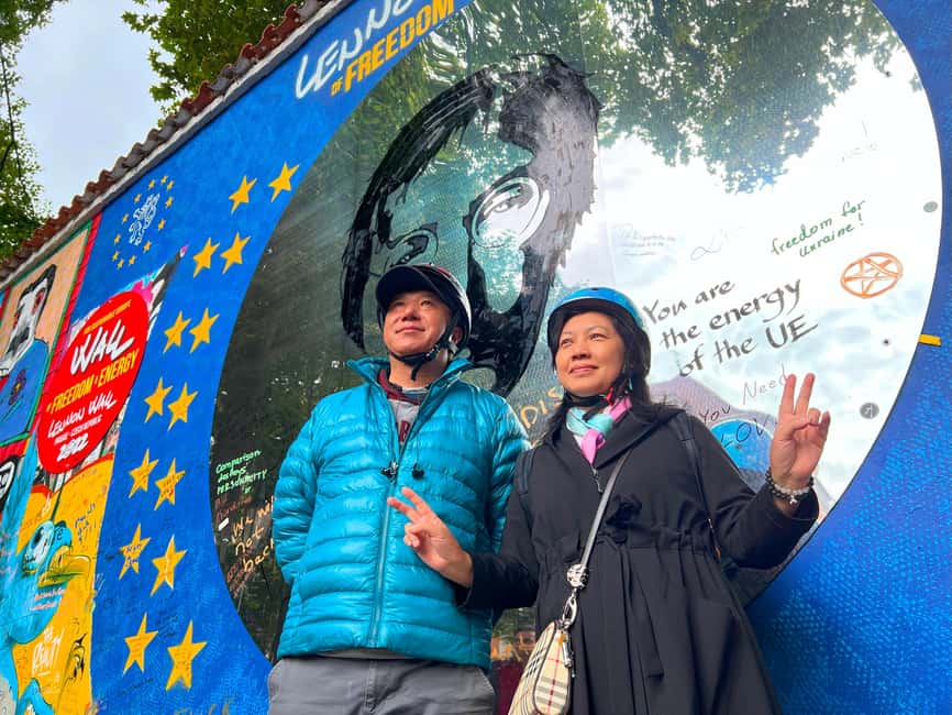 Prague: Monster Bike Trike Tour Euro Segway Experience - From John Lennon Wall to Kampa Island: where the ride starts telling a story