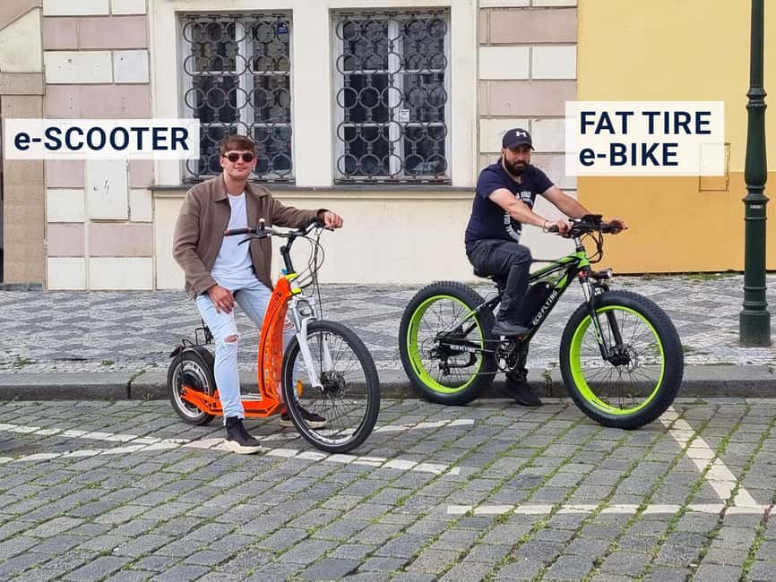 Prague: Monster Bike Trike Tour Euro Segway Experience - Charles Bridge, Kafka Museum, and the Vltava-side feel
