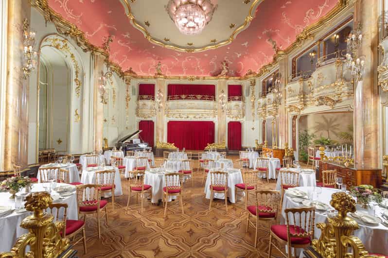 Prague: Mozart Ballroom Concert Ticket with 3-Course Dinner - Amadeus Prague and the candlelit Mozart program in three 20-minute acts