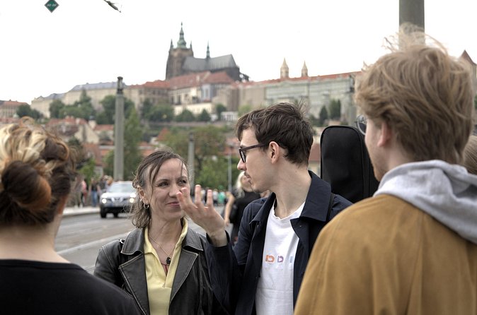 Prague: Mozart, Dvořák, Czech Folk Tour with a Guitarist - Estates Theatre and Old Town Square: Where Stories Start to Sing
