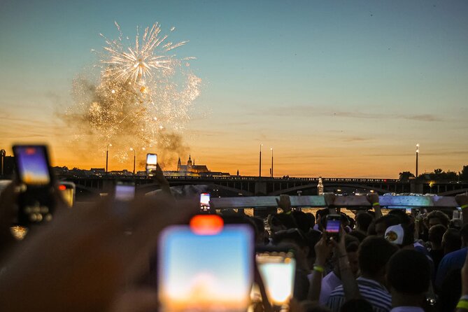 Prague New Year's VIP Boat Party Plus EPIC Club - Prague Castle viewpoint in 10 minutes: great views, not a full castle day