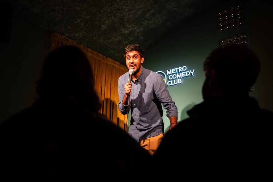 Prague: NYE with Comedy Show, Unlimited Drinks and Fireworks - Metro Comedy Club: close to Charles Bridge, built for NYE