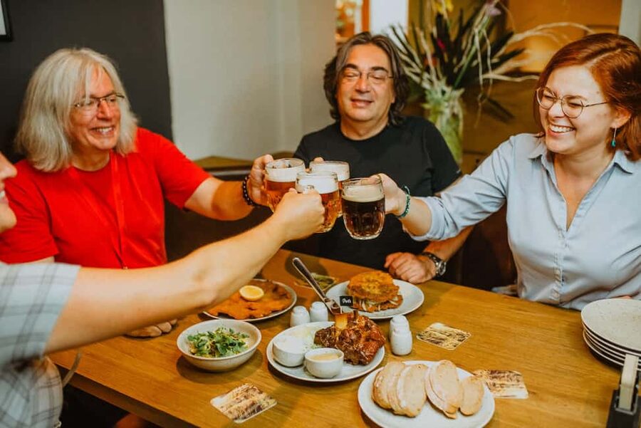 Prague: Old Town Fun Evening Food and Drink Tour - The aperitif moment and the dessert finish that actually feels Czech